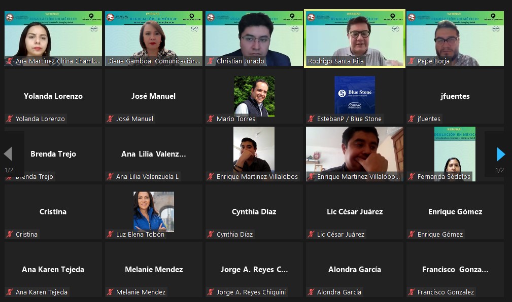 chinachambermx's tweet photo. Agradecemos a todos los que participaron en #webinar: "Regulación en México: Infraestructura, Economía, Energía y Salud".
En especial,  @MetricaQuattro  y a José Manuel Borja por su iniciativa y presentación 
Si desean ver la grabación del webinar, por favor envíennos un mensaje https://t.co/SI0DuCeaD8