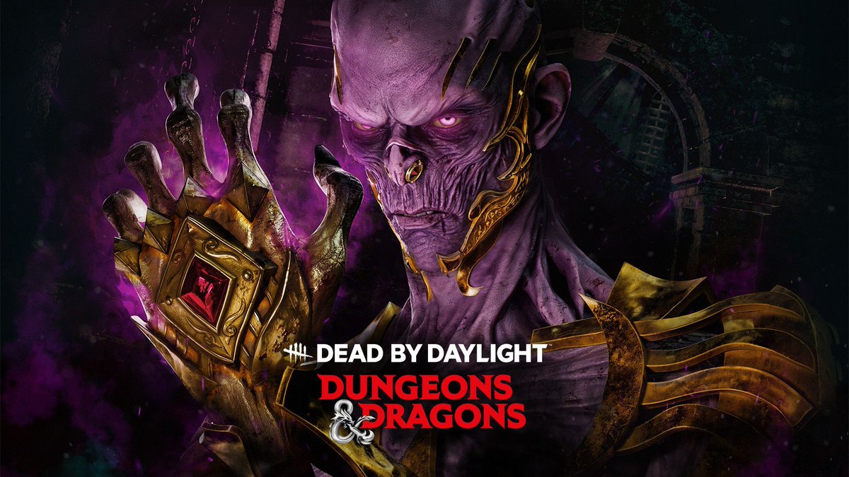 Raptimus62's tweet photo. [NOUVEAU DLC] L'univers Donjons et Dragons est arrivé sur Dead By Daylight ! Bienvenue à Vecna/La Liche et son survivant ... euh sa victime !

https://t.co/1HQE9zAotP https://t.co/MYwbl6ZFpH