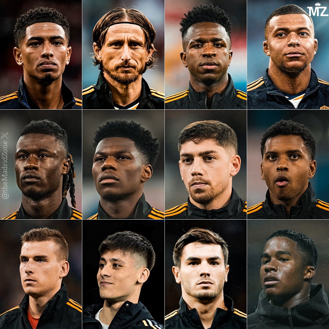 Real Madrid's young core next season. 🤯