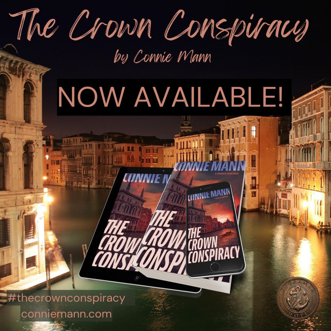 janwriter2's tweet photo. Happy Book Birthday, @CaptConnieMann
#TheCrownConspiracy #RomanticSuspense #NewReleaseBook https://t.co/hbWc2GgyL2 https://t.co/0JCF9CvOXu