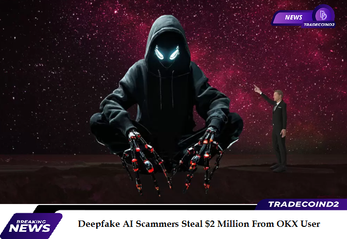 CryptoNewsD2's tweet photo. -Deepfake AI Scammers Steal $2 Million From OKX User Via Telegram

-RDC Value: Can It Depreciate Amidst the Explosive Growth of RAMM Technology and Rammdex?💪

#CryptoGem #TradeCoin #Listing #Binance #Bybit #okx #MEXC #Arbitrum #zksync #Curve #Aave #LBank https://t.co/8cFpOWRM6s