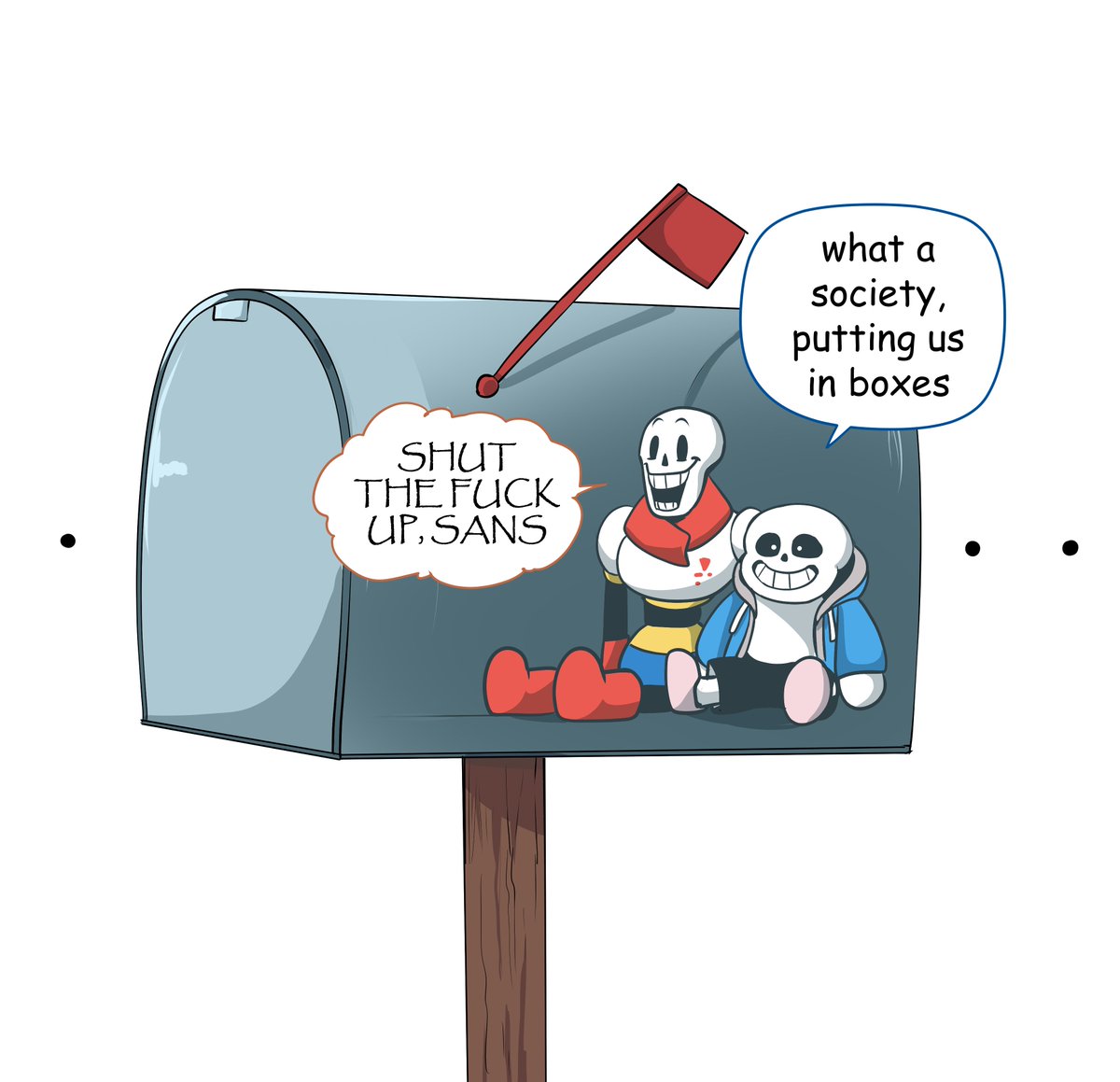waiting
[ undertale sans, papyrus ]
