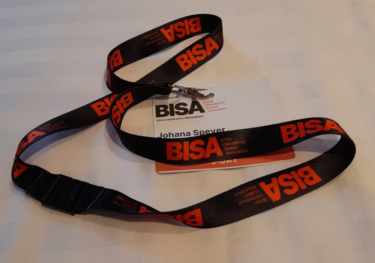 JohannaSpeyer's tweet image. Getting ready for #BISA2024. Join @jonpettifer1, @CarmenWunderlic ,@tdiez_tuebingen, Rita Floyd and myself for a panel that promises great discussions on #norm  definitions &amp;amp; #contestation ! See you tomorrow at 16:45 @ the Exchange!