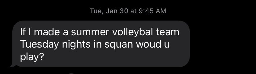 rotandomichael's tweet image. hard to find the words to describe the opportunity we have in front of us tonight. nearly 80 years to the date after Normandy, we get to storm a beach of our own

our roster is compromised of zero volleyball players, but is made up of 10 winners

it all started with a text..