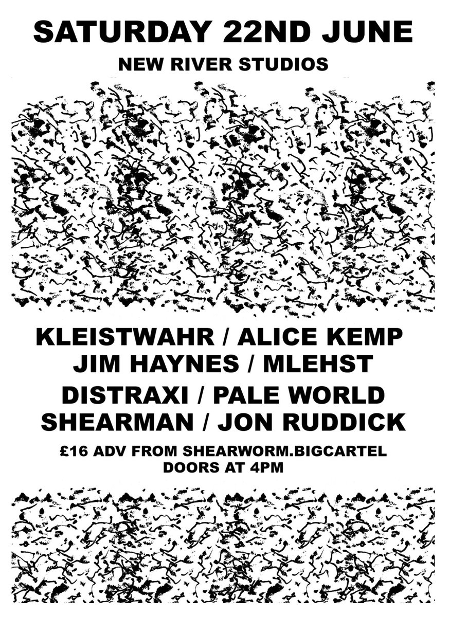 Not long until this incredible London show. #Kleistwahr #brokenflag #ramleh