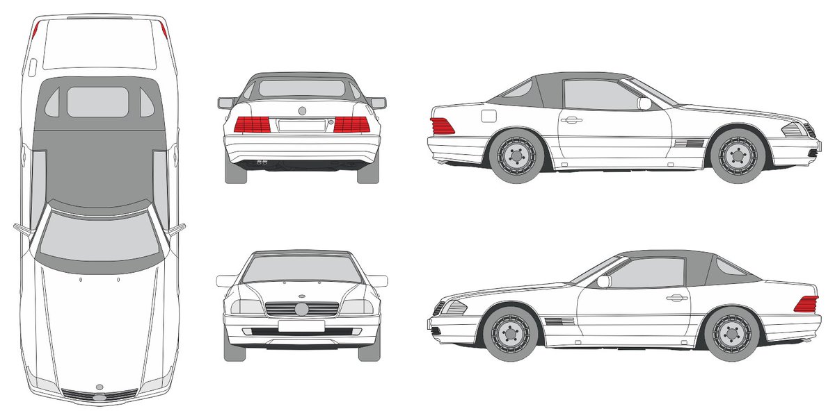 The vehicle template for Mercedes Benz SL 1989 has been added to our collection. #vehicletemplates #vehiclewraps vehicle-templates-unleashed.com/vehicle_templa…