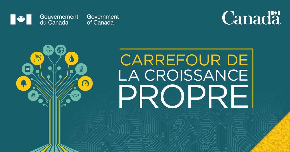 ScienceCdn's tweet photo. C’est la Semaine canadienne de l’environnement! 🌲
Le #CarrefourCroissancePropre peut vous aider à obtenir du soutien du #GC pour faire avancer votre projet de #TechPropre prêt pour le programme et vos efforts envers l'#environnement. Plus: https://t.co/paf61JlpQx
#SemaineEnviro https://t.co/TgQVD7JvXZ