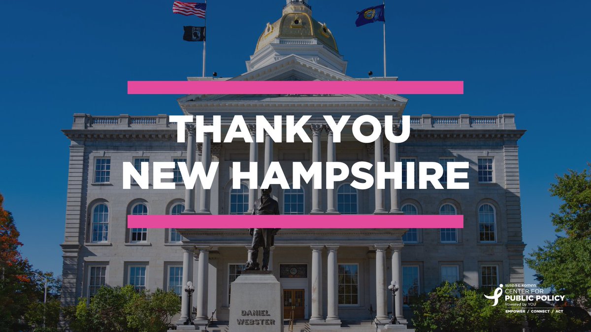 Thank you @GovChrisSununu & New Hampshire legislature for eliminating barriers to care so that people with state-regulated health plans can now receive medically necessary diagnostic & supplemental imaging without any out-of-pocket expenses. Learn more: bit.ly/3V7YJZi