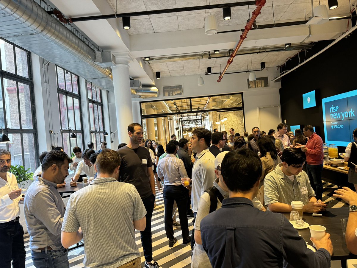 Abdul Abdirahman (@abdulsiciid) on Twitter photo Incredible start to Day 2 of #NYTechWeek with a great fireside chat between <a href="/JuliaVeseyVC/">Julia Huang</a> & <a href="/sachchitnis/">Sach Chitnis</a> on Navigating Careers in #vc <a href="/joinEVCA/">EVCA</a>. Thank you both for your time and insights, s/o to our partners and sponsors <a href="/jumpcapital/">Jump Capital</a>, <a href="/ThinkRiseGlobal/">Rise, created by Barclays</a> <a href="/carinaoriel/">Carina Oriel ✨</a> & <a href="/Techweek_/">Tech Week</a> Incredible start to Day 2 of #NYTechWeek with a great fireside chat between <a href="/JuliaVeseyVC/">Julia Huang</a> & <a href="/sachchitnis/">Sach Chitnis</a> on Navigating Careers in #vc <a href="/joinEVCA/">EVCA</a>. Thank you both for your time and insights, s/o to our partners and sponsors <a href="/jumpcapital/">Jump Capital</a>, <a href="/ThinkRiseGlobal/">Rise, created by Barclays</a> <a href="/carinaoriel/">Carina Oriel ✨</a> & <a href="/Techweek_/">Tech Week</a>