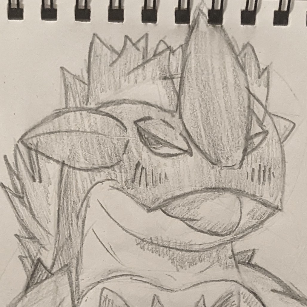 BigSharkGaming's tweet photo. Bashful Nature #toxtricity #toxtricitylowkey #pokemon #pokemonscarletandviolet #PokemonSwordShield #pokemongo #sketch #art #artistsoninstagram https://t.co/aSPvuzQyfb