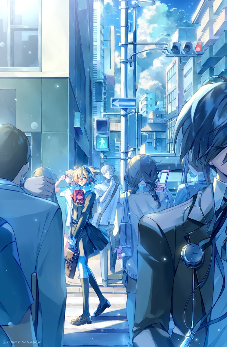 at an intersection, I heard a voice that sounded like yours