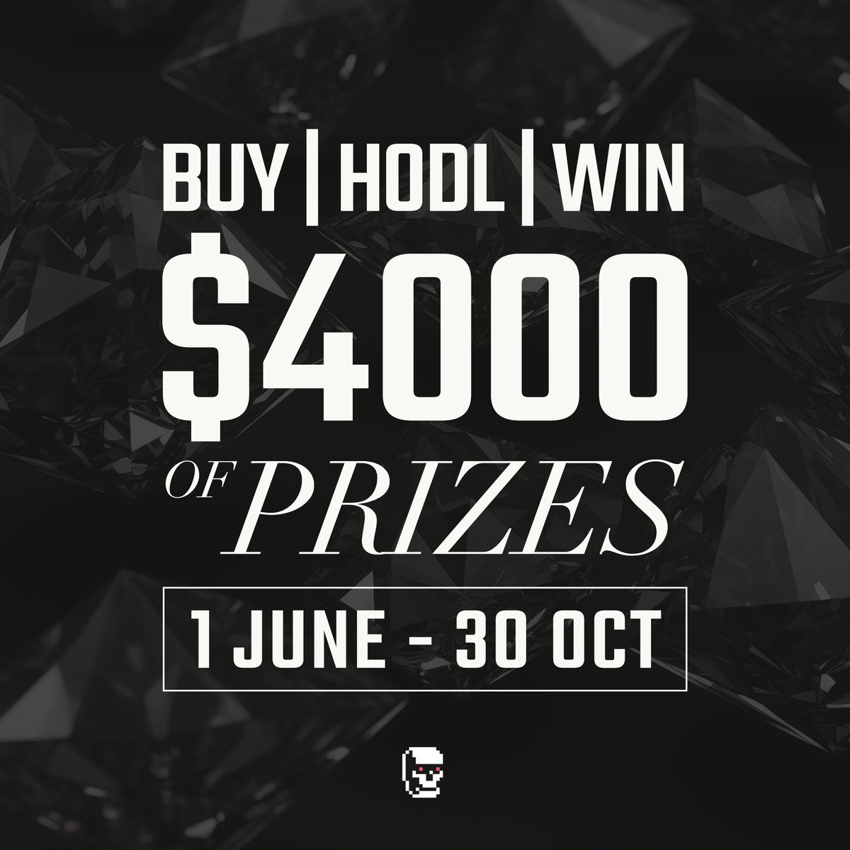 JT0JB7_eth's tweet image. Seeing many new GU scoops on the timeline... make sure to visit the discord and post your piece/wallet in the freshly created # buy-hodl-win channel to be eligible for the prizes below. 

Oh... and HODL!!! #GenuineUndead 💀