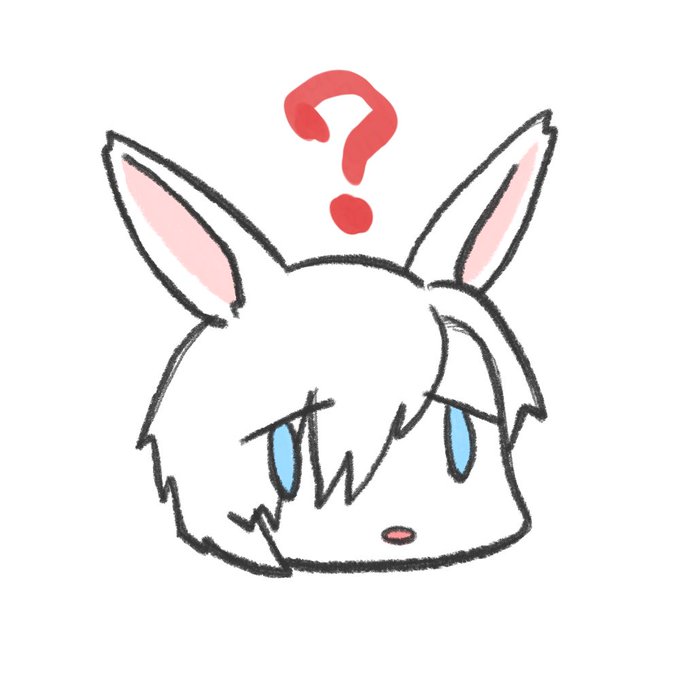 「rabbit ears white hair」 illustration images(Latest)