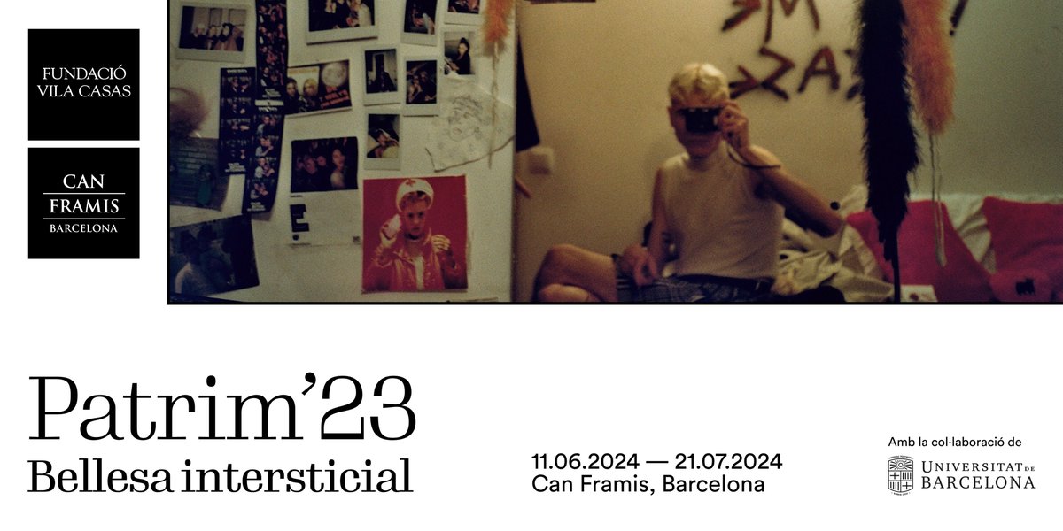 vilacasas's tweet photo. #Patrim és una selecció de les millors obres artístiques de l’alumnat del darrer any de Belles Arts de la @UniBarcelona.
👉Dilluns 10 de juny a #CanFramis, inaugurarem la mostra d'enguany titulada "Bellesa intersticial".
📲+ info: https://t.co/iO9u67HcoB
@craibellesarts https://t.co/3y37rz6uW6