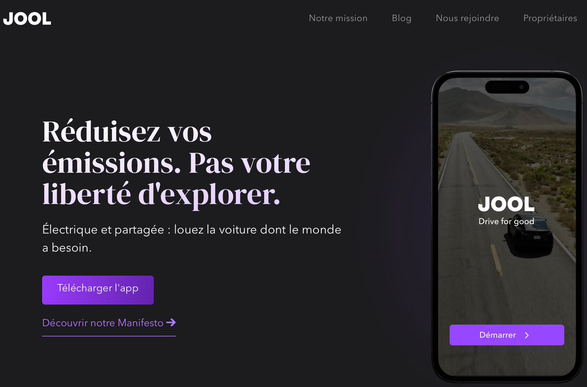 antoine_testu's tweet photo. Car la voiture de demain est partagée
Il est devenu très facile de louer une voiture, maintenant qu’elles sont des « smartphones sur roues. » #GetAround Connect, #Jool, etc. les services se multiplient pour rendre optionnel la possession individuelle d’une voiture.
(5/n) https://t.co/6ehQEPIjqm