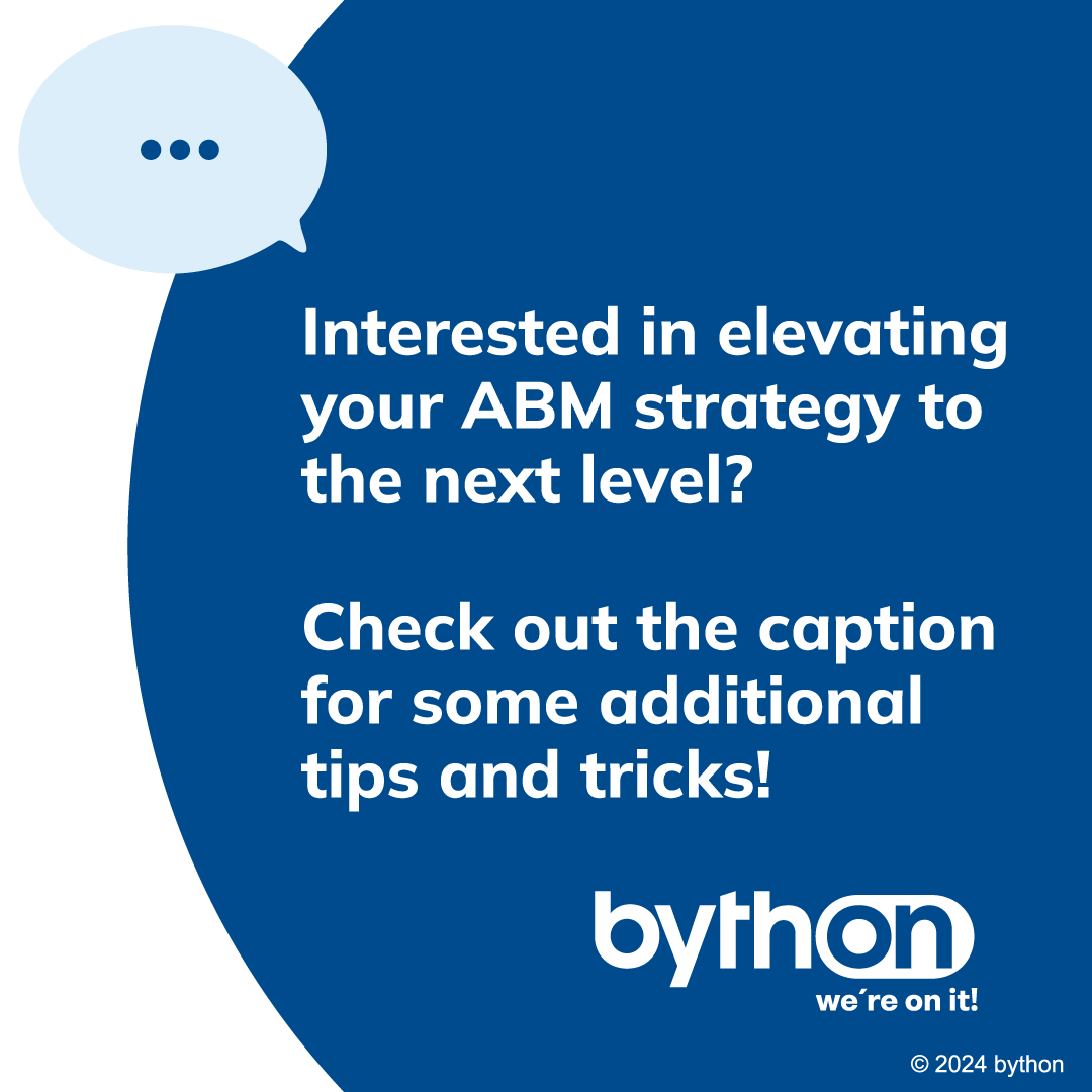 Are you struggling with your ABM getting the results you desire?

Take a look at what may be doing wrong here: bit.ly/457T61L

#DemandGeneration #DemandGenerationStrategy #DemandGenerationMarketing