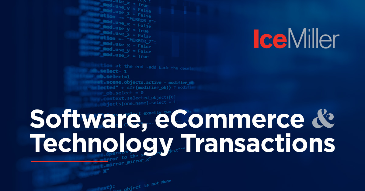 Ice Miller's SeCT practice group plays a critical role in helping domestic &amp; multinational companies implement the business-critical #software, #ecommerce &amp; #technology platforms, products, &amp; solutions  transformative to their businesses. Learn more here: ow.ly/hhJa50S2cK1