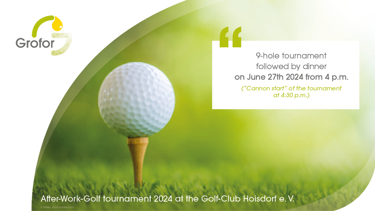 Grofor_eV's tweet photo. Invitation to the ‘After-Work Golf Tournament 2024’ ⛳️ on 27 June 2024 from 4 pm at the golf club of GC Hoisdorf in Lütjensee 📍near Hamburg. Price: € 40.00 per member for golf (tournament or taster golf), food, drinks. Registration at email: veranstaltungen@grofor.de #groforev https://t.co/N5vQcjCJxY