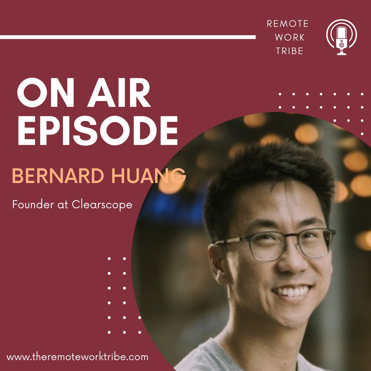 RemoteWorkTribe (@remoteworktribe) on Twitter photo ποΈ In this episode of the Remote Work Tribe podcast, we chat with <a href="/bernardjhuang/">Bernard Huang</a>, Founder of Clearscope.
π We dive into the evolution of SEO, Google's agenda, the copy-cat content dilemma, content positioning, and more.
Tune in! π§
#SEO #ContentMarketing #RemoteWorkTribe ποΈ In this episode of the Remote Work Tribe podcast, we chat with <a href="/bernardjhuang/">Bernard Huang</a>, Founder of Clearscope.
π We dive into the evolution of SEO, Google's agenda, the copy-cat content dilemma, content positioning, and more.
Tune in! π§
#SEO #ContentMarketing #RemoteWorkTribe