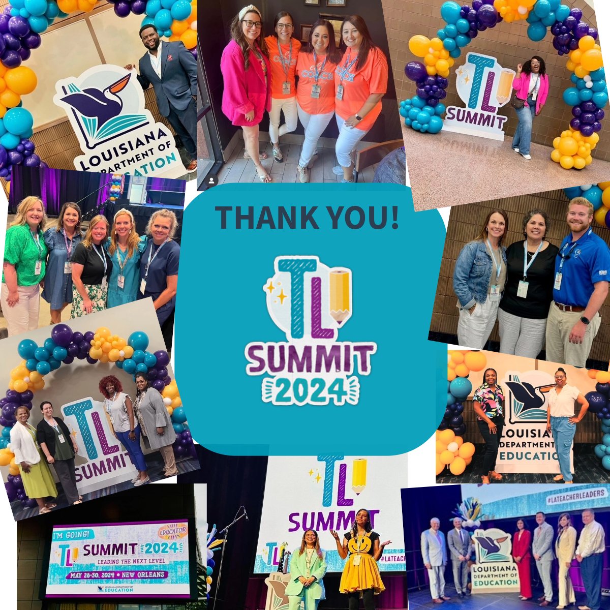 doelouisiana's tweet photo. A big thank you to the over 7,000 educators from across Louisiana who joined us last week for Teacher Leader Summit 2024! Another successful year full of knowledge, inspiration and camaraderie in the books! #LATeacherLeaders https://t.co/c1suX2KEWq