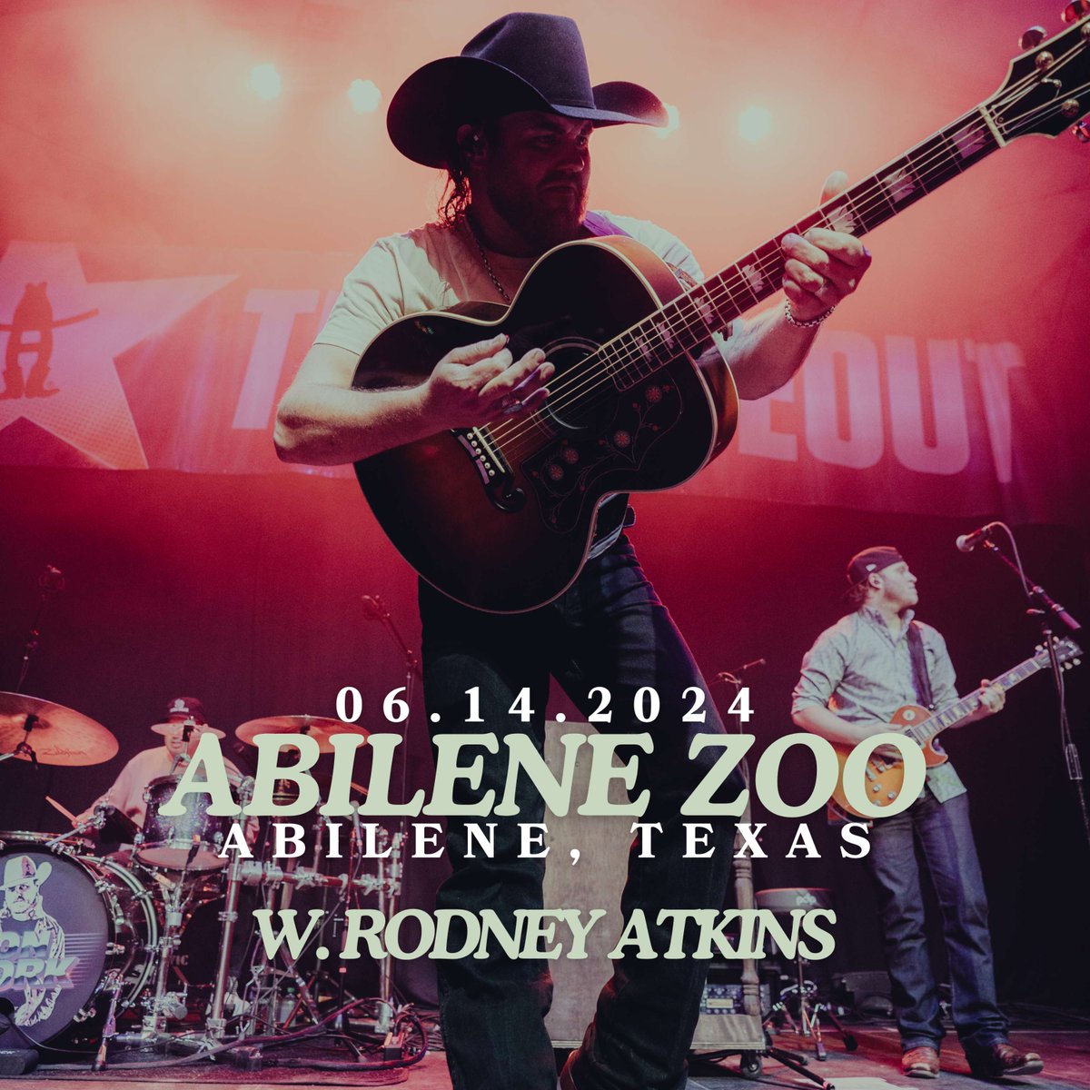 Heading to the Abilene Zoo next week. Always a great time with Rodney Atkins! This is a great family-friendly event, so bring the whole crew. Tickets: 52643.blackbaudhosting.com/52643/Rock-and…