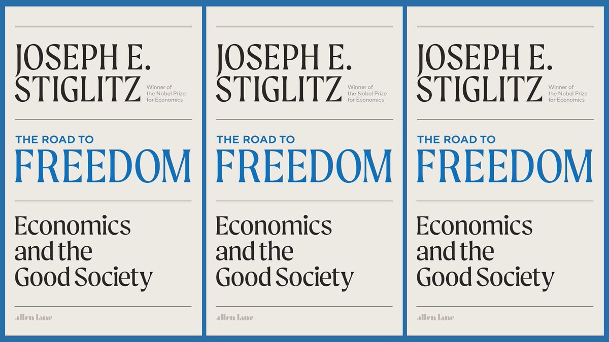 LSEReviewBooks's tweet image. In The Road to Freedom, Joseph Stiglitz considers the relationship between #capitalism and #freedom, but according to @dannydorling, the book fails to map out what the road to a freer and fairer society would involve.

Read the full review 👉 wp.me/p2MwSQ-hnR