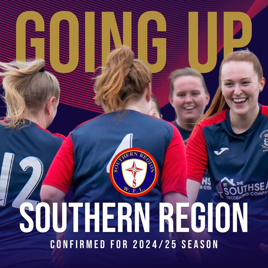 Pleased to receive the email confirming promotion into southern region for the up coming season 🙌🏽
Work now starts behind the scenes to get things in place so we’re ready for September ⚽️💃🏼

Want to be involved ? Get in touch, it’s worth a conversation 📲💙❤️⚽️