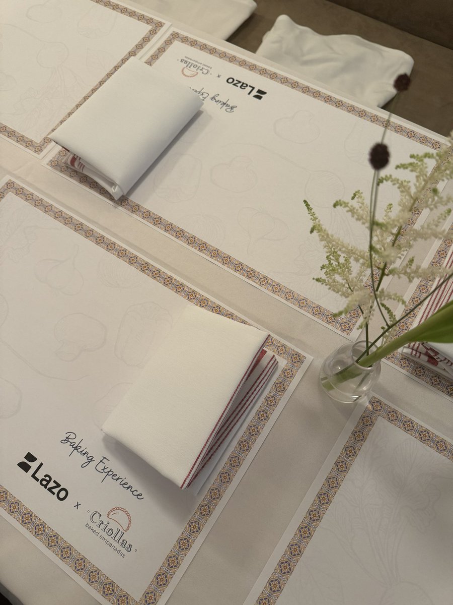 Empanadas Masterclass with founders and investors for NY <a href="/Techweek_/">Tech Week</a> cc <a href="/joinlazo/">Lazo</a> <a href="/SiliconVlyBank/">Silicon Valley Bank</a> 

Great Ko🕺🗽