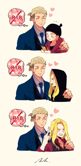 【⚠️ホンライ⚠️年齢操作⚠️現パロ】
う〜ん・・・パターン①、②、③…😂
まだあったらどんどこおしえて 