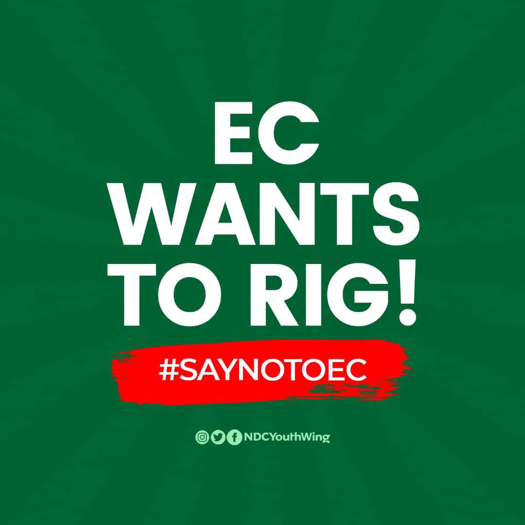 tein_ugacc's tweet photo. Jean Mensah and her compromised EC officials cannot continue to threaten our democracy with the gerrymandering. The NDC is fully awoke and will continuously resist any election rigging schemes! #SayNoToEC
 #ChangeIsComing https://t.co/s2Oj6CJaWX