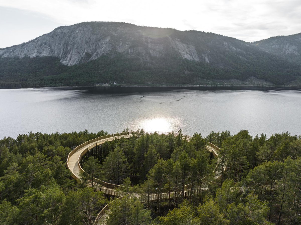 aasarchitecture's tweet image. Norway’s first treetop walk by EFFEKT
#landscape #treetop @effektarchitects tinyurl.com/5n9ysa6s