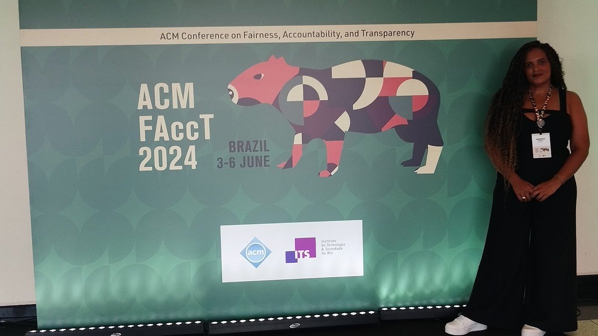 "How do we engage with local cultures when hosting conferences in Brazil and the Global South more broadly?"

That's the theme of the panel we're taking part in today at the #FAccT2024

Info: Copacabana A&amp;B Rooms  at 11:50 GMT-3.

<a href="/FAccTConference/">ACM FAccT</a>