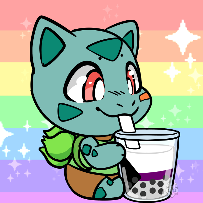 フシギダナーン (@bulbabenz) on Twitter photo YCH done by @hypnosiswolf 
(Thanks @DragonS0ulz for the slot)
A demi boba! Fill it with pride. *slurp* YCH done by @hypnosiswolf 
(Thanks @DragonS0ulz for the slot)
A demi boba! Fill it with pride. *slurp*