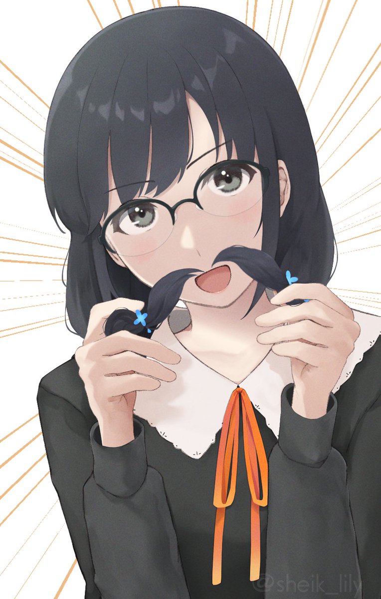 「お  ひ  げ !!! 」|椎九 水魚 ✾のイラスト