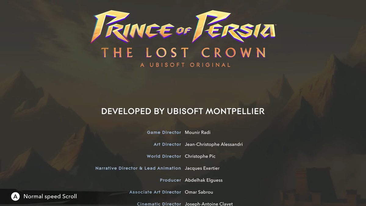 TheDisposedHero's tweet photo. Prince of Persia: The Lost Crown

Took some time to grow on me, but I came away really enjoying it. Some unique and interesting abilities that were fun to play around with. Had some frustrations with the combat and platforming in areas, but mostly minor. #JustBeatIt @polykill https://t.co/M4p1KdKMOh