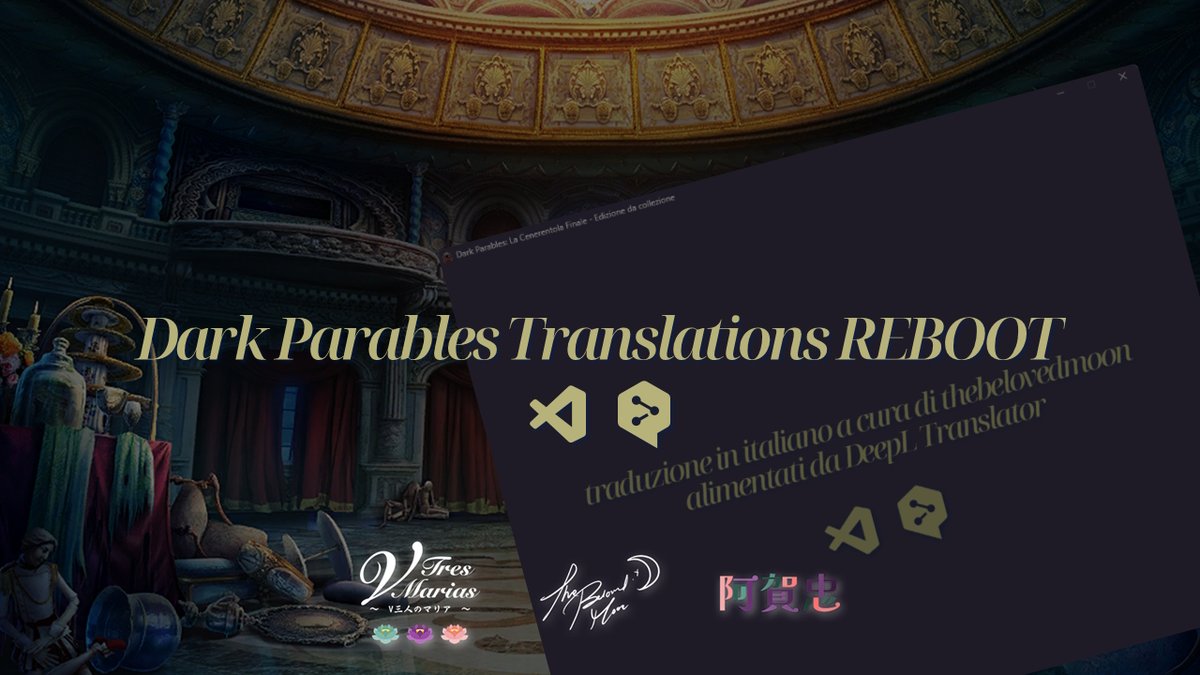 thebelovedmoon's tweet photo. #AgaLive: after Alternative, we're back with more #DarkParables Translations, powered by @code @DeepLcom!!ππππΈ
#AgaChuu #VTuber #VTuberUprising #VTahanan https://t.co/l4AY46Ra6m