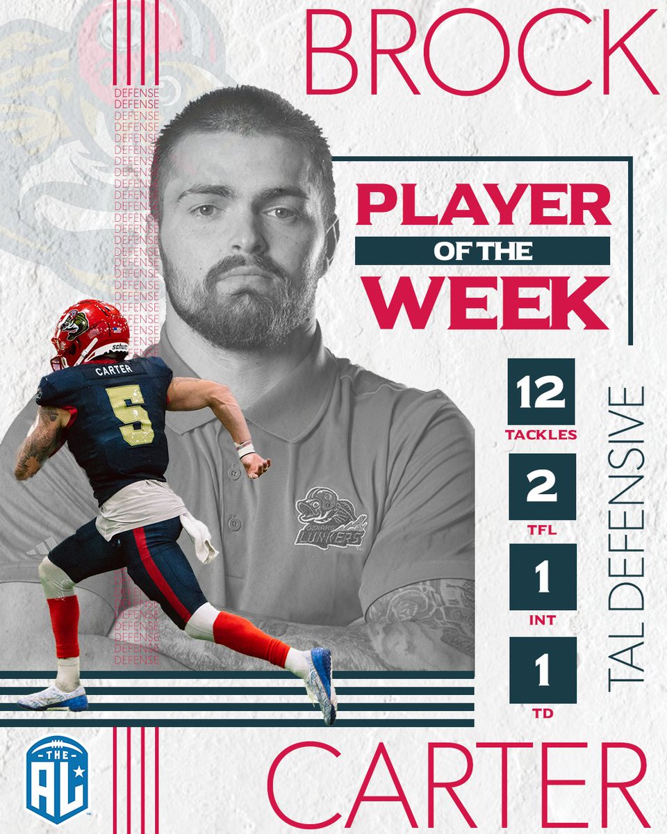 OzarksLunkers's tweet photo. THE TAL DEFENSIVE PLAYER OF THE WEEK IS BROCK CARTER!
#defensekills #hardworkpaysoffs #lunkers https://t.co/M5HyKD2sMA