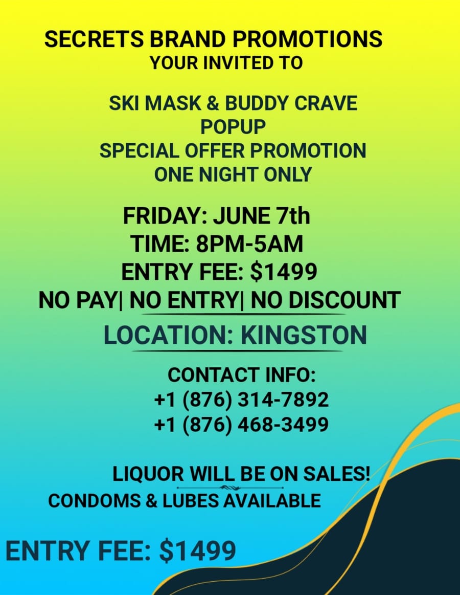 SecretsBrandPro's tweet photo. FRIDAY NIGHT ONLY JUNE 7TH POPUP SPECIAL OFFER PROMOTION ONE NIGHT ONLY FRIDAY JUNE 7TH 8PM-5AM ENTRY FEE $1499 GREAT DEAL TAKE ADVANTAGE OFF THIS ONE NIGHT FOR JUST $1499. https://t.co/M9lKSsJbDV