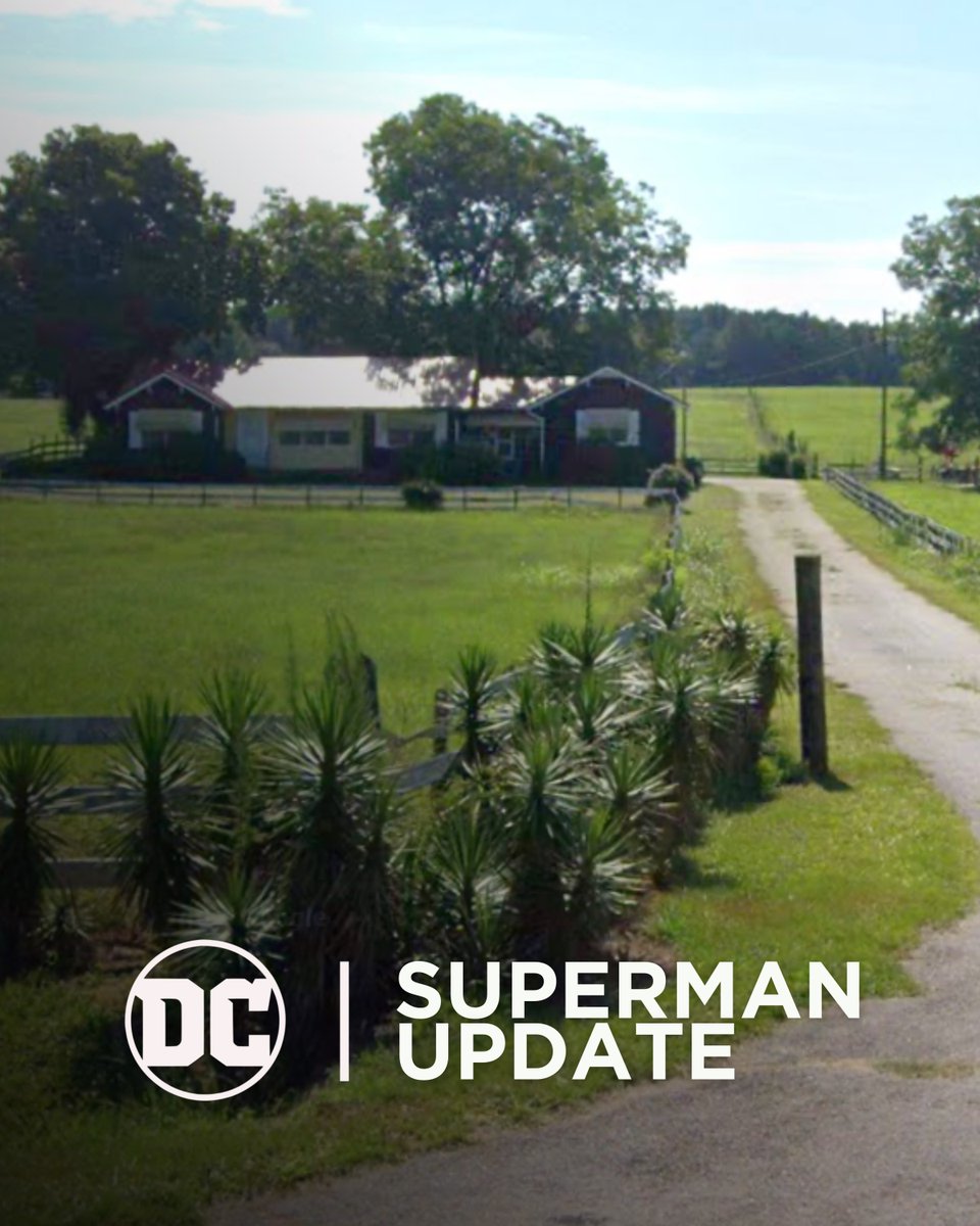 DCFilmNews's tweet photo. Troup County, GA is serving as a stand-in for Smallville, Kansas in James Gunn's 'SUPERMAN'.

Production is set in the area until mid-June.

(Via https://t.co/TnKvd1ynwZ) https://t.co/IK34G3bri9