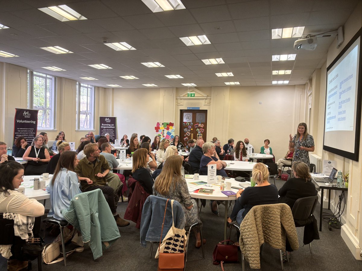 FifeVolAction's tweet photo. #VolunteersWeek Day 2 
Big thanks to everyone who attended Fife's Volunteering Development Summit today, including our keynote guest speakers. 
The room was buzzing with energy &amp; enthusiasm - we're all full of ideas to drive volunteering forward in Fife! 
https://t.co/Ky9QribiZe https://t.co/LBiPOt12R2