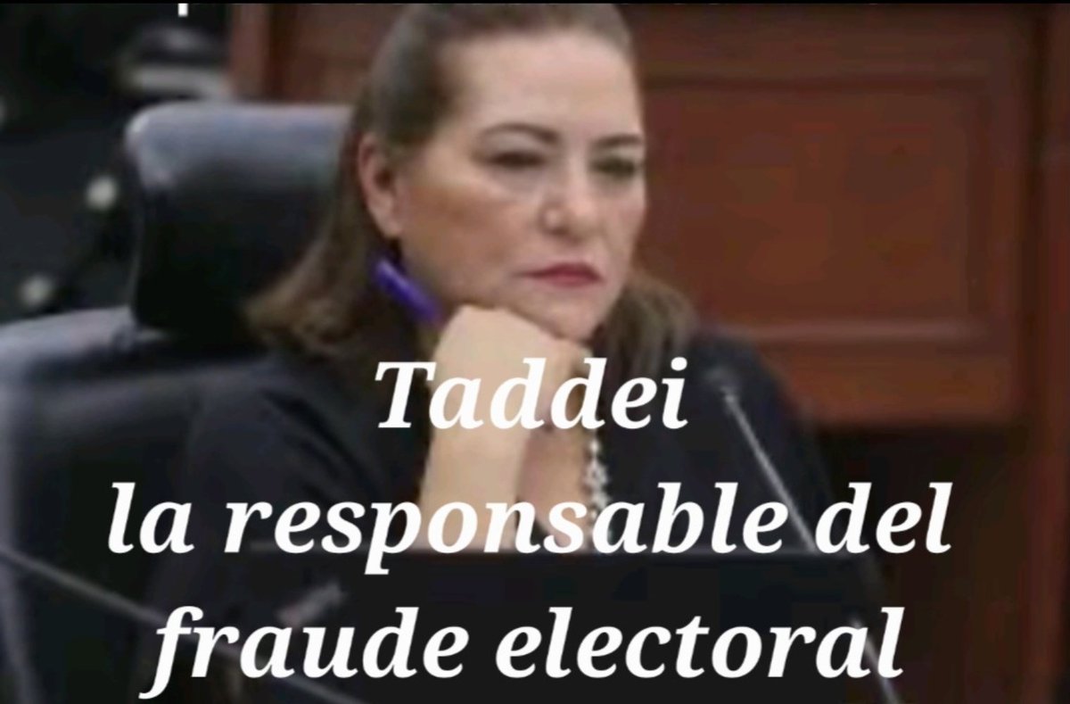 danielpriva's tweet photo. Necesitamos ayuda de quienes estaban el las boletas y son de oposición:
Sra. Guadalupe Taddei @INEMexico 
FRAUDE Electoral! 
NO ACEPTAREMOS EL FRAUDE ELECTORAL! 
VAMOS A DEFENDER NUESTRO VOTO!
#FraudeElectoral
#TwisterPolitico https://t.co/uetYWRu6Dt