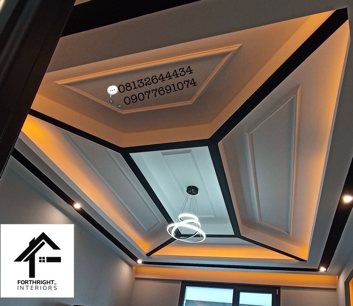 I design simple, yet classy P.O.P ceilings too. kindly support my hard work with likes and reposts 🤲🙃