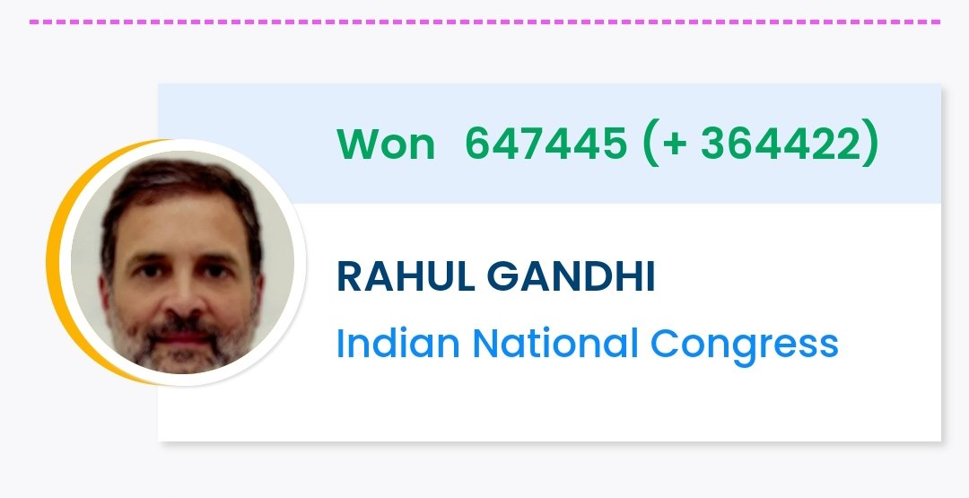 SamadKH76999078's tweet photo. 390,030+364,422 = 754,452
Achcha he modi ji Or rahul ek siat pr nahi lade varna modi ji vahan bhi muh ki khate https://t.co/bnm3W6lL0R