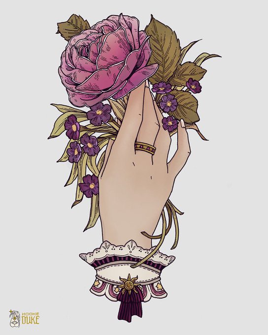 「pink flower purple flower」 illustration images(Latest)