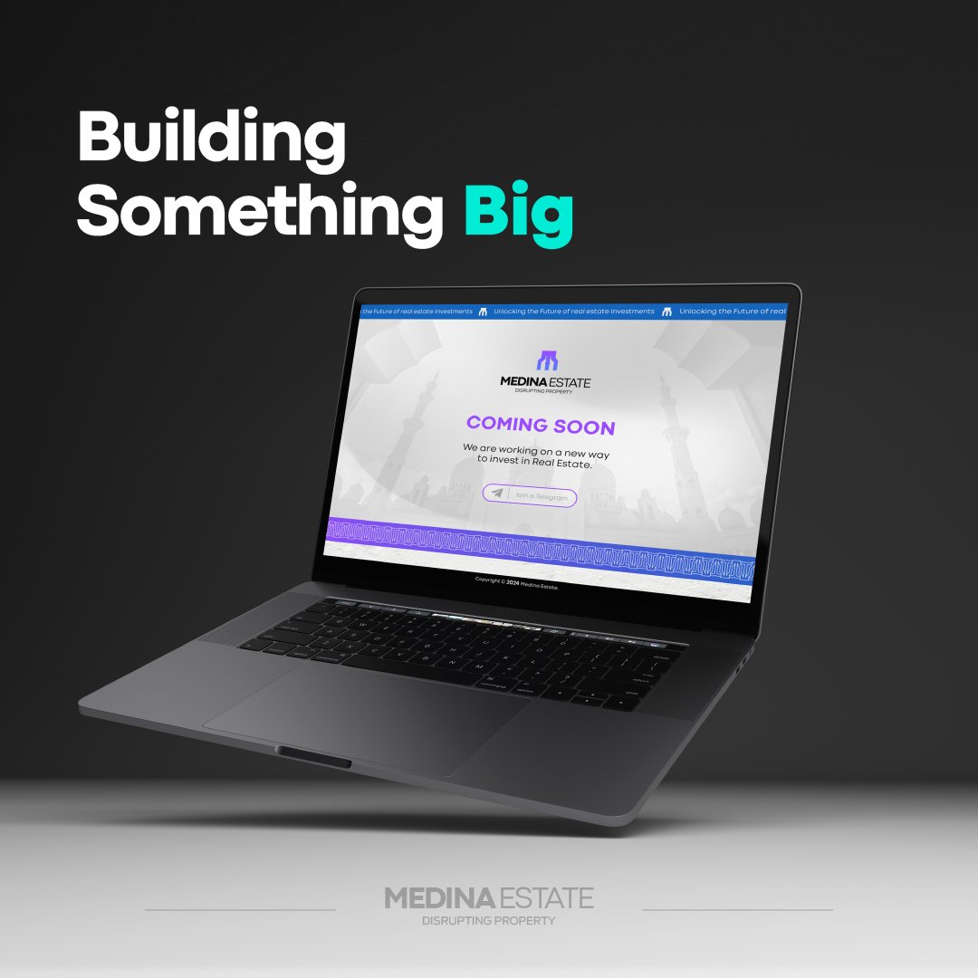 MedinaEstate's tweet photo. Hello $MED Community, we are building Something Big 🚧

Our website is in development! Stay tuned for a groundbreaking and secure platform where you'll find all the information about our project. Big things are coming! 🌐🏠 

#MedinaEstate #WebsiteInProgress #RealEstateInnovation https://t.co/W9OORdieuJ