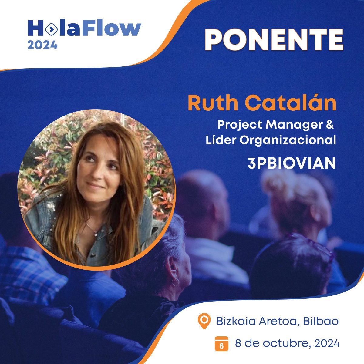 📢 Presentamos a Ruth Catalán, Project Manager &amp; Líder Organizacional en 3PBIOVIAN. Conoce cómo gestionan y dirigen los proyectos en esta empresa farmacéutica.

¡Ven a #HolaFlow y aprende de su experiencia! 
> holaflow.es 

#businessagility #projectmanagement #kanban