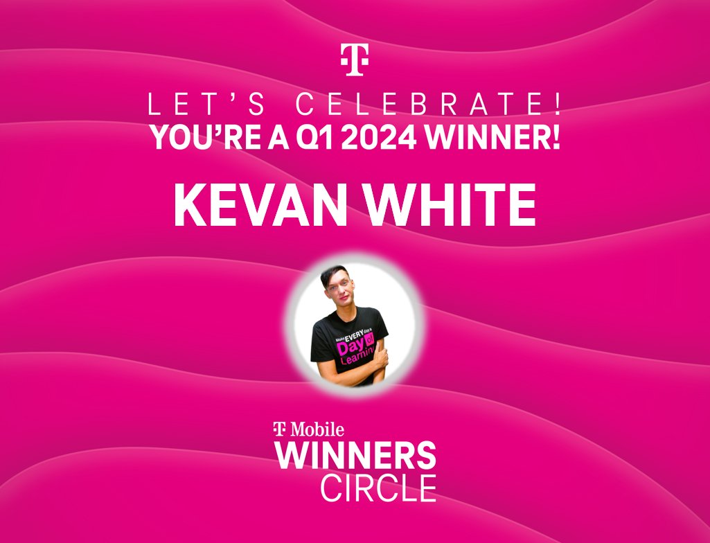 Please join me in celebrating <a href="/KevanWhite3/">Kevan White</a> for being a Q1 WC recipient, repping <a href="/405UnifiedOKC/">405 Unified</a>!

Kevan, you are the perfect blend of passion and talent with hard work being the cherry on top behind all you do. CONGRATS AGAIN &amp; cheers to continued success as the ROCKSTAR you are!
