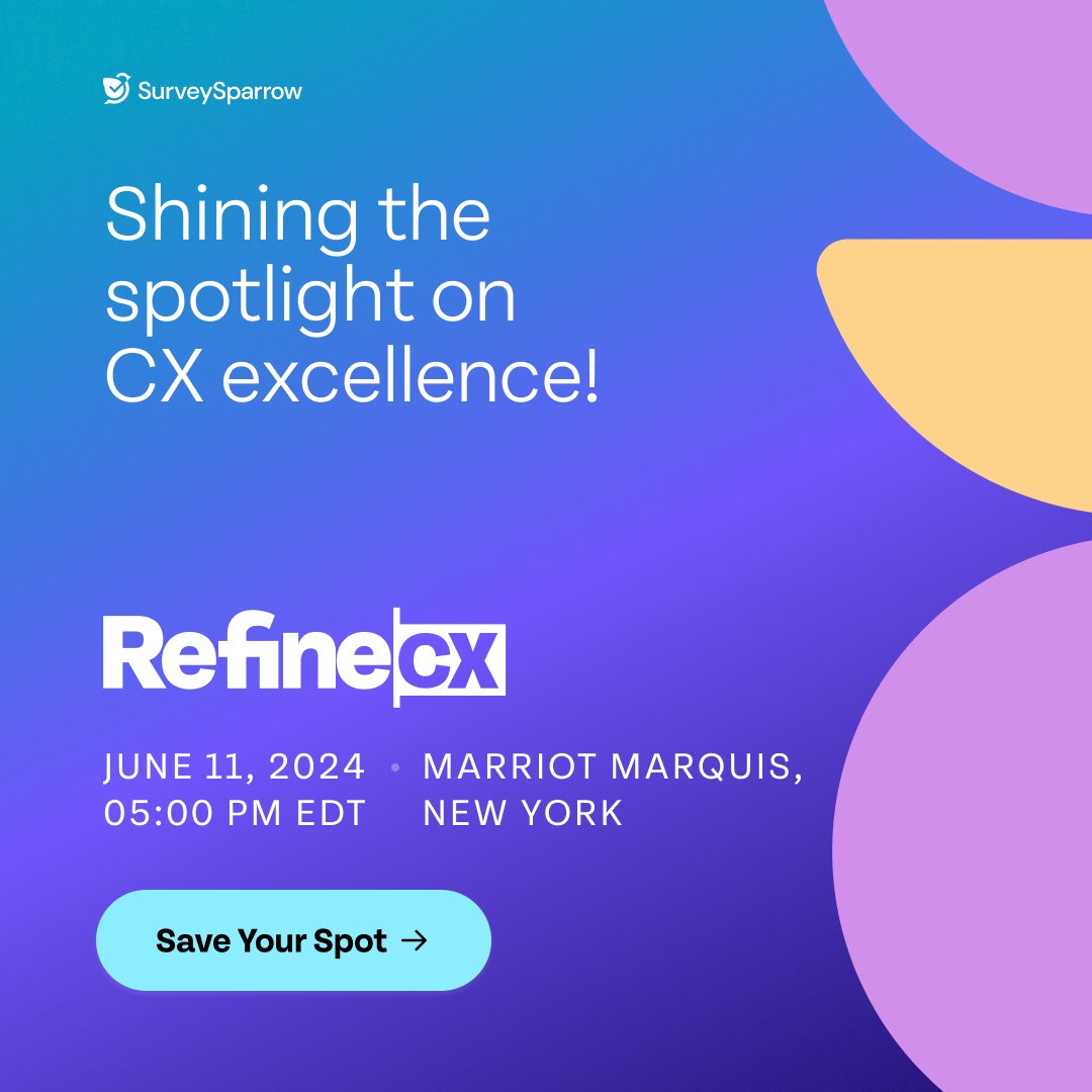 How do the world's best brands keep up with customer expectations?

RefineCX USA is arriving with the answers, straight from the experts. Join us in June, at the Marriott Marquis in New York. 

Reserve your spot now: bit.ly/3X3mODf

#RefineCX #RefineExperience #CXEven