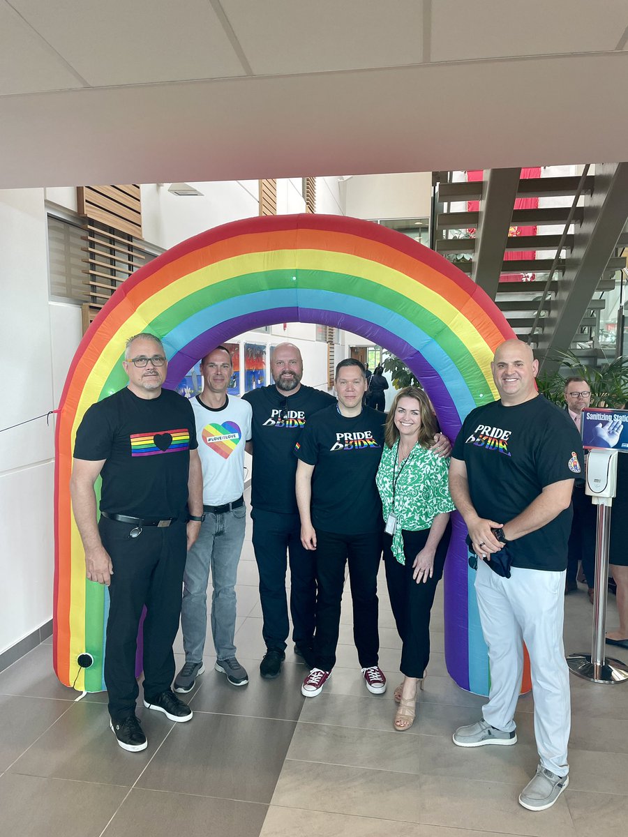 YRPAca's tweet photo. Kicking off #PrideMonth by joining @YRP, our Pride Internal Support Network, our members and many community partners for We Belong Pride Breakfast. An incredible $10,000 was raised and will be donated to @_RevolutionNoww! #WeAllBelong https://t.co/64H1CFiSwI