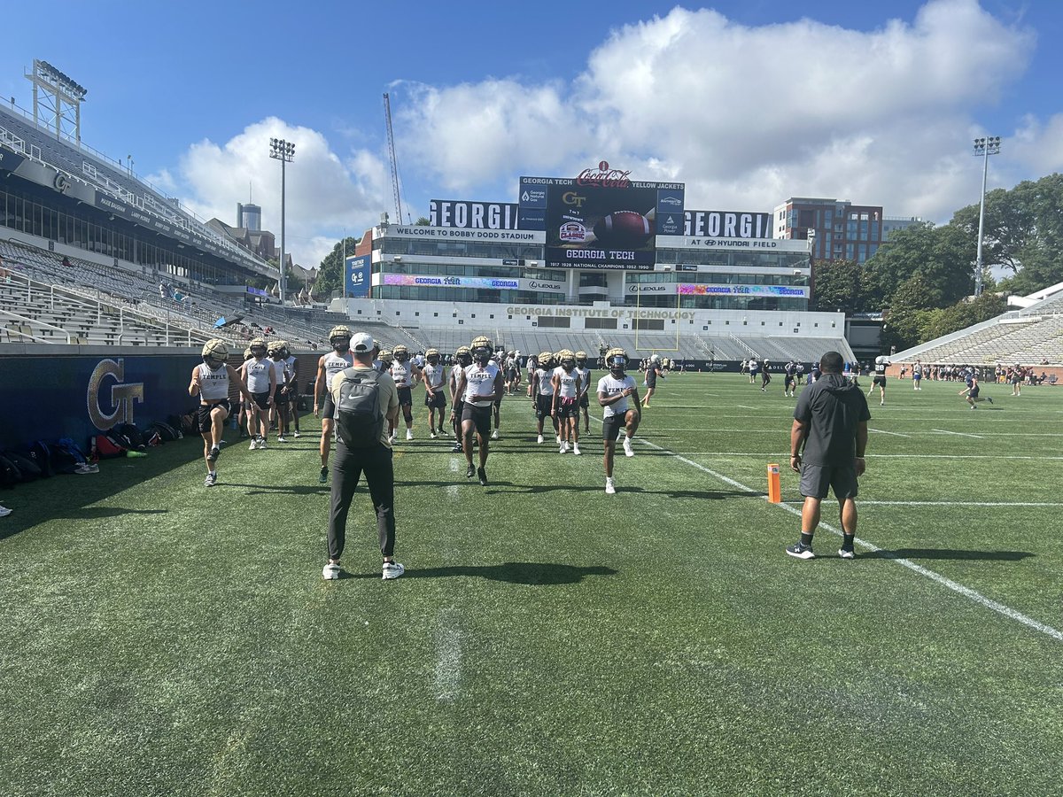 Temple Tigers Football (@temple_tigers) on Twitter photo It’s time to compete today Tigers!!! Blessed to have the opportunity to compete in the 2024 Brent Key Corky Kell + Dave Hunter Classic 7-on-7 tournament. Go Tigers! #TigerPride <a href="/CorkyKell/">Corky Kell + Dave Hunter Classic</a> It’s time to compete today Tigers!!! Blessed to have the opportunity to compete in the 2024 Brent Key Corky Kell + Dave Hunter Classic 7-on-7 tournament. Go Tigers! #TigerPride <a href="/CorkyKell/">Corky Kell + Dave Hunter Classic</a>